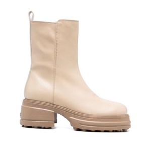 토즈 가죽 집업 부츠