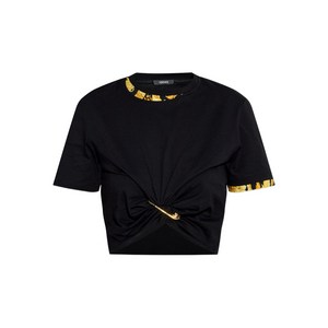 베르사체 세이프티 핀 트위스트 탑