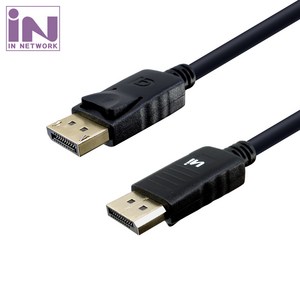 인네트워크 DisplayPort 1.2 M M 케이블 IN-DP12V02