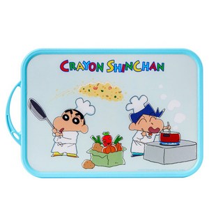 Bantang 걸이형 짱구 도마, 블루, 23x36cm, 1개