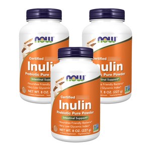 나우푸드 이눌린 퓨어 파우더, 227g, 3개