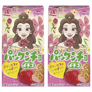 모리나가 파쿤쵸 초코 딸기 맛, 41g, 2개