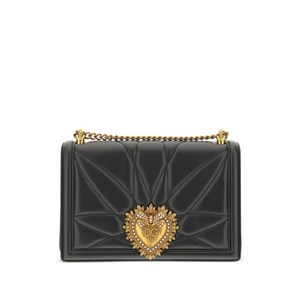 돌체앤가바나 디보션 라지 퀼팅 숄더 백