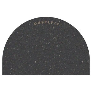 오셀픽 오브제 반원형 빨아쓰는 규조토 발매트