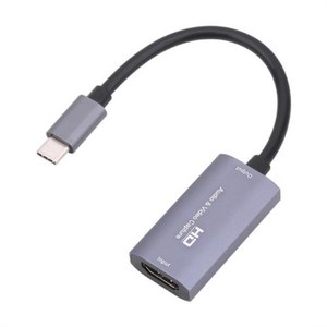 라이브스트리밍인코더 HDMI비디오인코더 IPTV SDI Gwibeou HDMI-USB-C 비디오 캡처 카드 타입 C-HDMI 캡처 보드 게임 녹화 라이브 스트리밍 방송 4, 1.Z29A, 1개