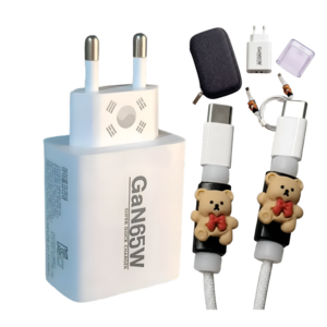 초고속 국산충전기 아이홈 Gan65W 30W 20W C타입 PD PPS 60W블레이디케이블 CtoC 240W LED초고속충전케이블