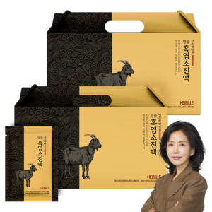 김소형 원장 무항생제 흑염소 사용 명품 흑염소 진액 국내산 자연방목형 흑염소즙, 70ml, 60개