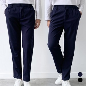 미제이 남자 밴딩 슬랙스 프리미엄 구김없는 바지