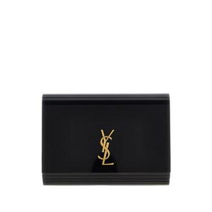 생로랑 비키 미노디에르 로고 크로스 백