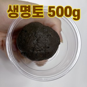 생명토 붙이는흙 석부작 목부작 500g 1개