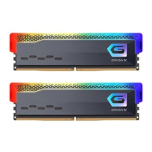 GeIL DDR5-6000 CL38 ORION V RGB 패키지 (32GB(16Gx2)), 2개