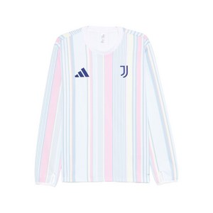 아디다스 X 유벤투스 스트라이프 긴소매 티셔츠