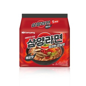 삼양라면 매운맛 120g, 20개