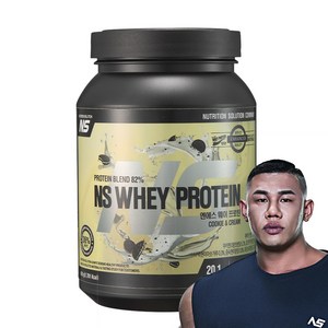 NS 웨이 프로틴 쿠키앤크림맛 헬스보충제 단백질보충제, 450g, 1개