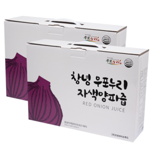 [우포바이오푸드] 우포누리 자색양파즙, 100ml, 100개