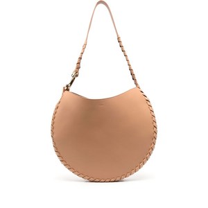 끌로에 문 가죽 숄더 백