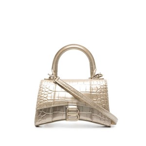 발렌시아가 XS 아워글래스 탑 핸들 백