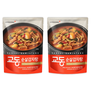 교동식품 교동 순살 감자탕, 500g, 2개