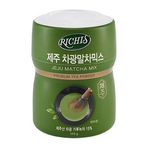 동서 리치스 제주 차광말차믹스, 550g, 1개