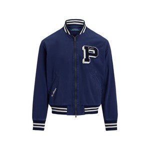 폴로랄프로렌 아플리케 스트라이프 트리밍 재킷, 블루계열, Standard XL(KR 110)