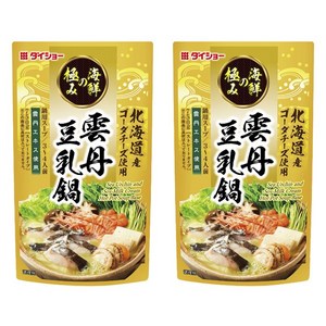 다이쇼 성게알 두유 나베 스트레이트 타입, 750g, 2개