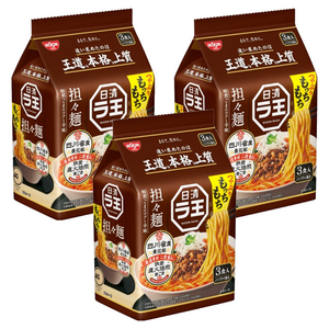 Nissin 라오 Nissin 라오 탄탄면 봉지라면 3입 264g 9봉 세트, 9개입