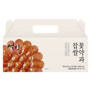 설빙 찹쌀꽃 약과세트, 30g, 30개