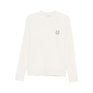 메종키츠네 폭스 헤드 스웨터, 화이트계열, Standard XL(KR 110)