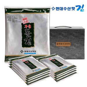[현대수산맛김] 보령대천김 구운 돌김 9봉, 상세 설명 참조