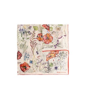 알렉산더맥퀸 플로럴 프린트 스카프