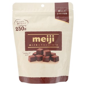 메이지 밀크 초콜릿 미니 큐브 타입 250g, 250g, 1개