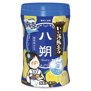 하쿠겐어스 좋은 온천여행 납량 핫사쿠 귤 탁한 타입, 500g, 1개