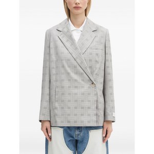 겐조 패턴 더블 브레스티드 블레이저, 그레이계열, France 34