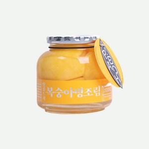 살롱드쿡 국내산 저탄소 황도 복숭아 병조림, 6개, 500g