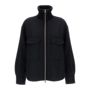 몽클레르 패치 포켓 집업 셔츠, 블랙계열, Italy 44(KR 66)