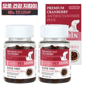 펫시딘 강아지 프리미엄 영양제, 60g, 요로 건강, 2개