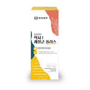 [공식] 경성제약 역시 쾌장군 플러스 15일분 쾌변 배변 장건강 혈중콜레스테롤 개선, 6g, 30개