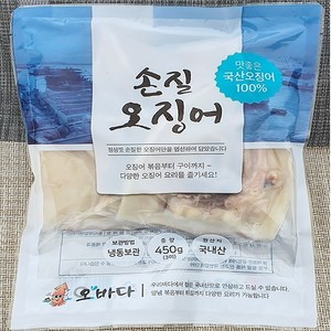 [오바다]100% 국내산 손질오징어 8미 1kg, 1개