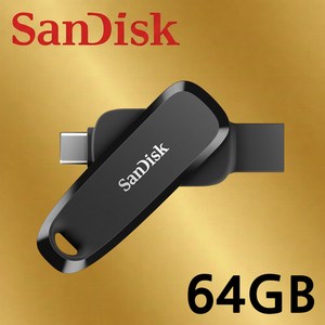 샌디스크 USB 메모리 Phone Drive C타입 OTG 3.2 C6 블랙