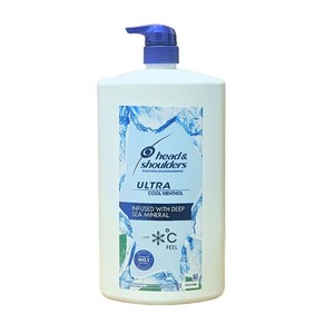 헤드앤숄더 울트라 쿨멘솔 샴푸 1.8L, 1.8L, 1개