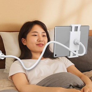 드흐으 간편설치 자바라 침대 태블릿 핸드폰 거치대