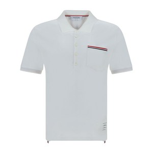 톰 브라운 체스트 포켓 폴로 셔츠, 화이트계열, Numeric 2(KR 100)