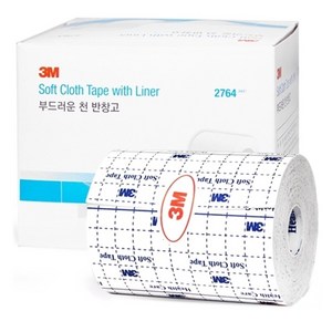 [케이솔루션] 3M 소프트클로스 부직반창고 10cm(2764), 1개입, 5개