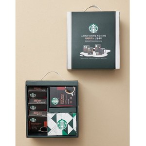 스타벅스 프리미엄 파우더커피 아메리카노 설 선물세트, 다크+다크+미디엄+ 머그, 1개