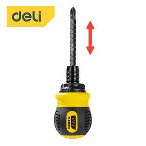 델리 주먹 라쳇 드라이버 십자 일자 양용 자동 깔깔이 드라이버, 델리 주먹 라쳇드라이버 (EDL626010), 1개