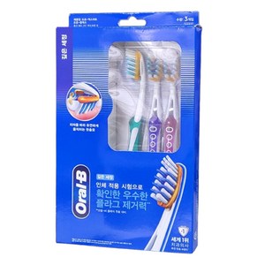 오랄비 깊은세정 프로엑스퍼트 프로플렉스, 3개입, 1개