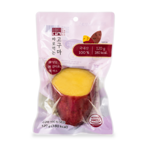 아침대용 실온보관 고구마, 120g, 20개