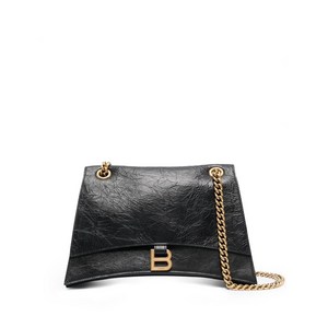 발렌시아가 크러시 체인 미디엄 숄더 백