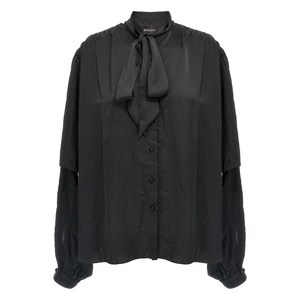 발렌시아가 보타이 블라우스, 블랙계열, France 38(KR 66)