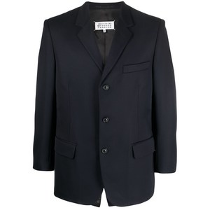 메종 마르지엘라 울 싱글 브레스티드 블레이저